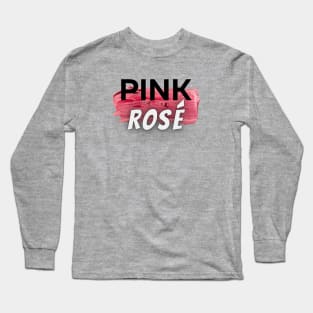 Pink Rose Long Sleeve T-Shirt